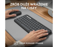 LOGITECH Zestaw klawiatura i mysz Pebble Combo for Mac Tonal Graphite 920-012244 Grafitowy - 1172745 - zdjęcie 16